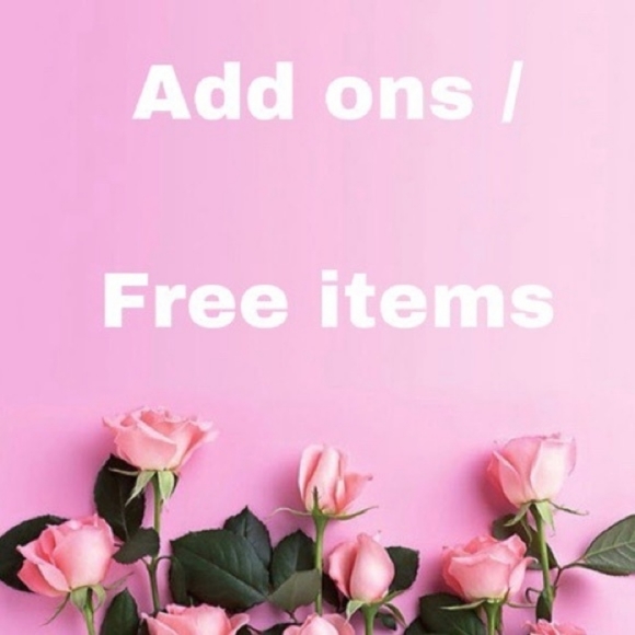 Free With Any Purchase items! - Picture 1 of 1